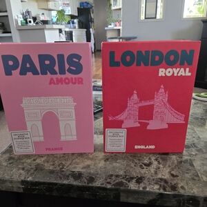 Paris and London Decorative Storage Boxes